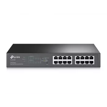 Switch gerido TP-Link TL-SG1016PE 16 portas Gigabit com 8 portas PoE+
