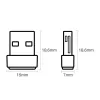 Adaptador USB Wi-Fi TP-Link Nano AC600 (Archer T2U Nano) – transceptor de rede wireless dualband 2,4G/5G
