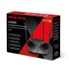 Router de secretária MERCUSYS MR80X — Wi‑Fi 6 dualband (802.11ax), 3000 Mbit/s, 4 antenas externas, 3 portas LAN Gigabit