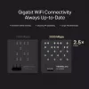 Router de secretária MERCUSYS MR80X — Wi‑Fi 6 dualband (802.11ax), 3000 Mbit/s, 4 antenas externas, 3 portas LAN Gigabit
