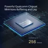 Router de secretária MERCUSYS MR80X — Wi‑Fi 6 dualband (802.11ax), 3000 Mbit/s, 4 antenas externas, 3 portas LAN Gigabit