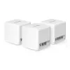 Sistema Mesh MERCUSYS Halo H60X (pack de 3) — Wi‑Fi 6 dualband, até 1500 Mbit/s, cobertura 550 m², 2× portas LAN