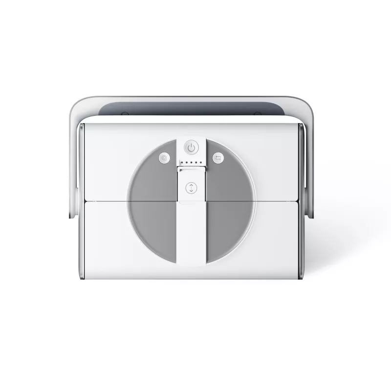 Limpa-vidros Ecovacs WINBOT W2 OMNI — bateria 4500 mAh, 96 W, motor sem escovas, pano 260×251 mm, cabo 5,5 m, tamanho mínimo de janela 30×40 cm