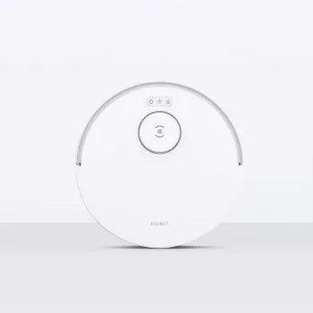 Aspirador robô Ecovacs DEEBOT N20 — navegação LDS, 8000 Pa, 5200 mAh, 300 min de autonomia, lavagem OZMO, depósito de pó 0,4 L, branco