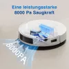 Robô aspirador Ecovacs DEEBOT N20, branco