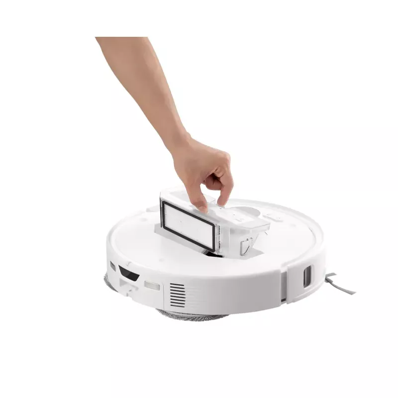 Aspirador robô Roborock Qrevo Curv branco QRC02-00