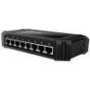 Switch de rede Cudy GS108D 8 portas Gigabit Ethernet (10/100/1000), comutação 16 Gbit/s, DC 5V, secretária, preto