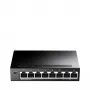 Switch de rede Cudy GS108 — 8 portas Gigabit Ethernet (10/100/1000), preto, capacidade de comutação 16 Gbit/s