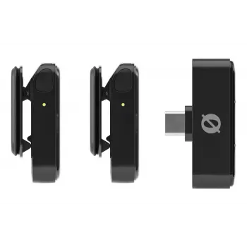 Sistema de microfone sem fios de lapela Rode Wireless Micro preto