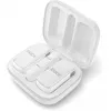 Sistema de microfone sem fios Rode Wireless Micro Lightning – omnidirecional, 48 kHz/24 bits, bateria de 7 h, alcance 100 m, branco