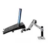 Braço de secretária Ergotron LX para monitor LCD, alumínio polido