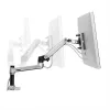 Braço de secretária Ergotron LX para monitor LCD, alumínio polido