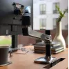 Braço de secretária Ergotron LX para monitor LCD, alumínio polido