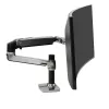 Braço de secretária Ergotron LX para monitor LCD, alumínio polido