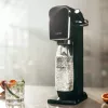 Máquina de gaseificar SodaStream ART Black Steel 1L Carbonator 60L