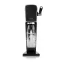 Máquina de gaseificar SodaStream ART Black Steel 1L Carbonator 60L