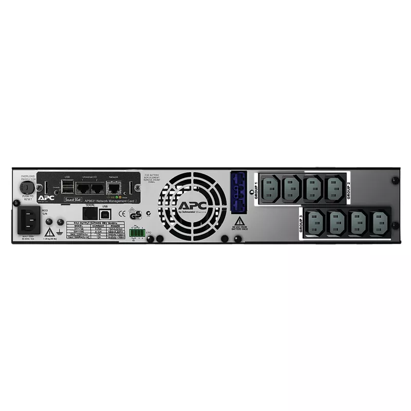 UPS APC Smart-UPS X SMX1500RMI2UNC - 1500VA, 8x saída C13, USB, autonomia extensível, NMC