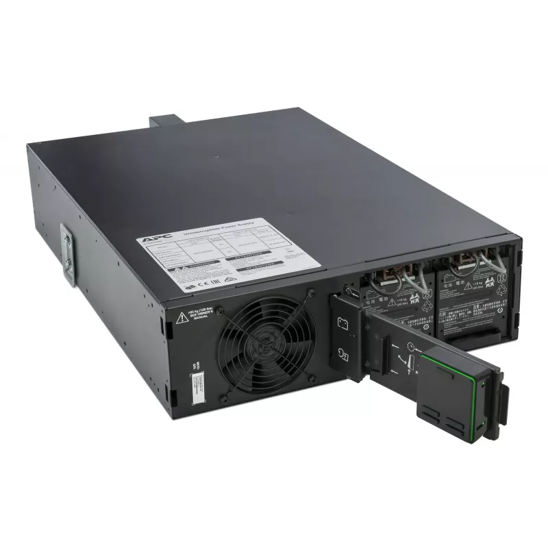 UPS APC Smart-UPS On-Line SRT5KRMXLI - 5000VA, 6x C13, 4x saída C19, montagem em rack, NMC integrada