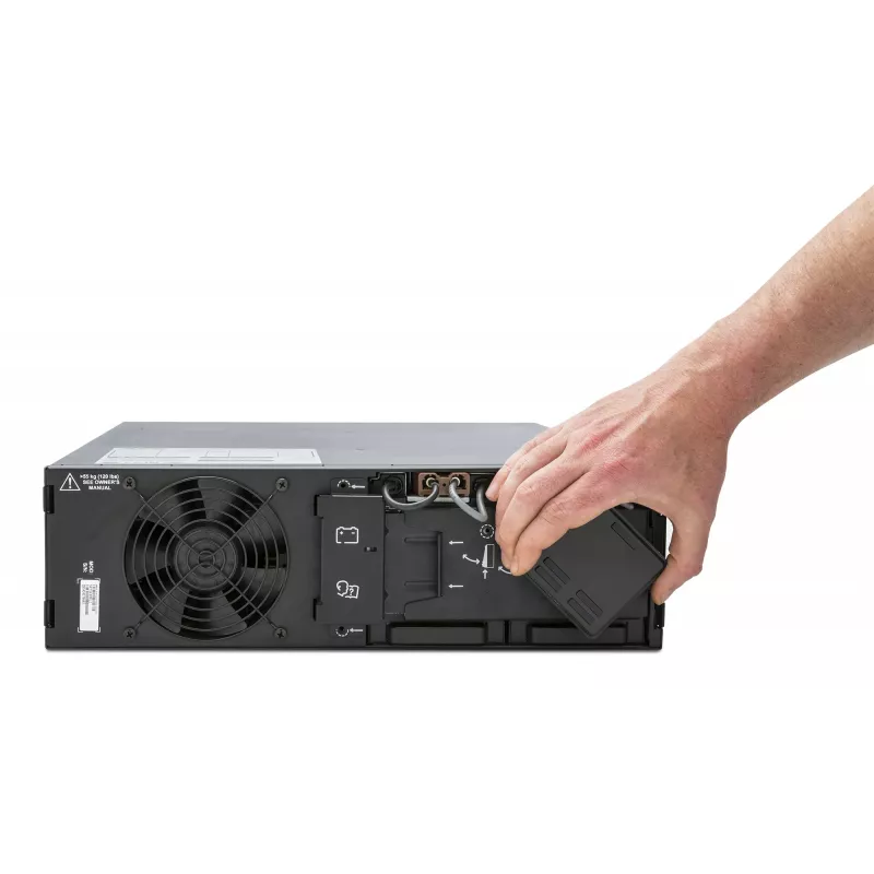 UPS APC Smart-UPS On-Line SRT5KRMXLI - 5000VA, 6x C13, 4x saída C19, montagem em rack, NMC integrada