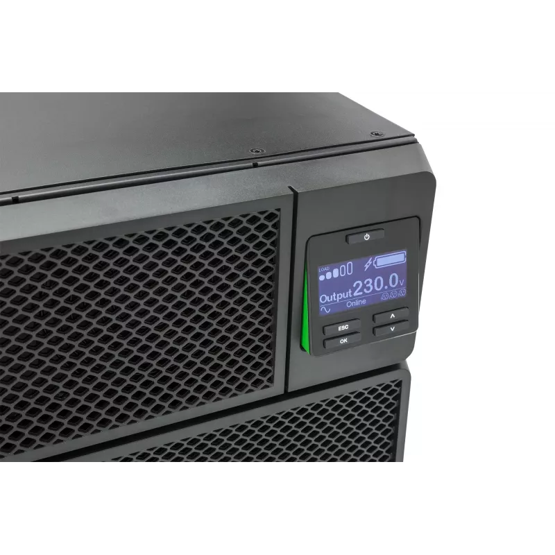 UPS APC Smart-UPS On-Line SRT5KRMXLI - 5000VA, 6x C13, 4x saída C19, montagem em rack, NMC integrada