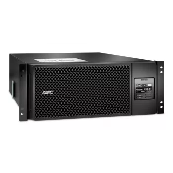 UPS APC Smart-UPS On-Line SRT6KRMXLI - 6kW/VA, 6x C13 + 4x C19 + saída monofásica com ligação fixa, montagem em rack, NMC integrada