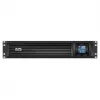 UPS APC Smart-UPS C, Line Interactive, 3kVA, montagem em rack 2U, 230V, 8x saídas IEC C13+1x IEC C19, comunicação USB e série, AVR, LCD gráfico