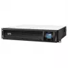 UPS APC Smart-UPS C, Line Interactive, 3kVA, montagem em rack 2U, 230V, 8x saídas IEC C13+1x IEC C19, comunicação USB e série, AVR, LCD gráfico