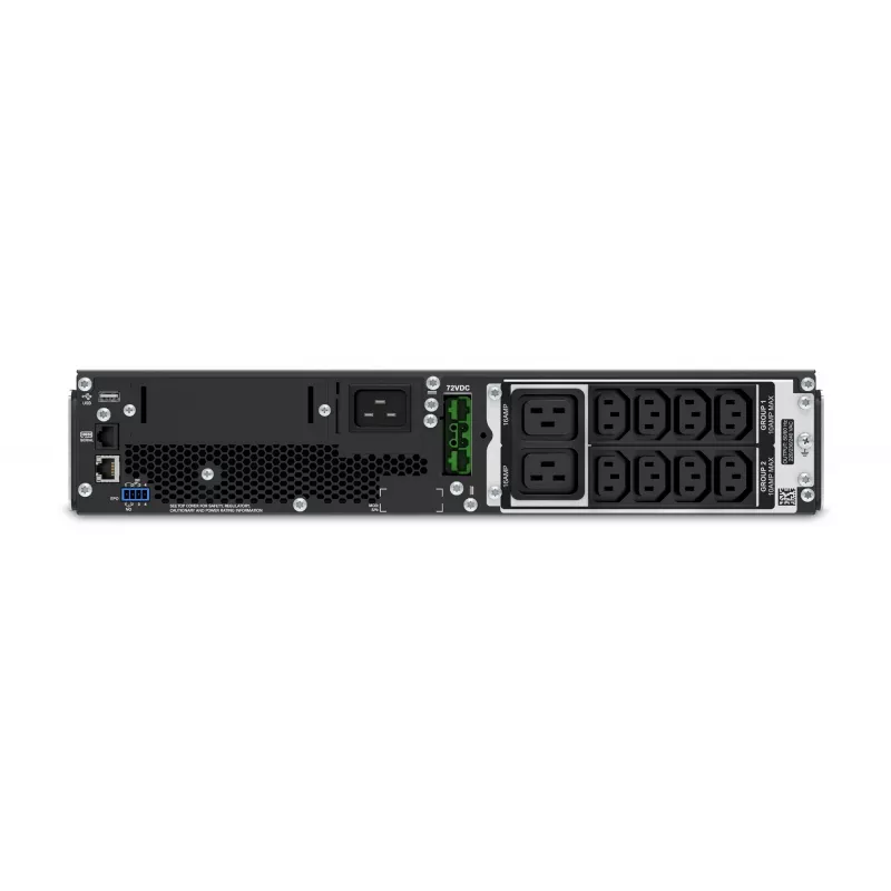 UPS APC Smart-UPS On-Line SRT2200RMXLI - 2200VA, 8x C13 e 2x C19, montagem em rack