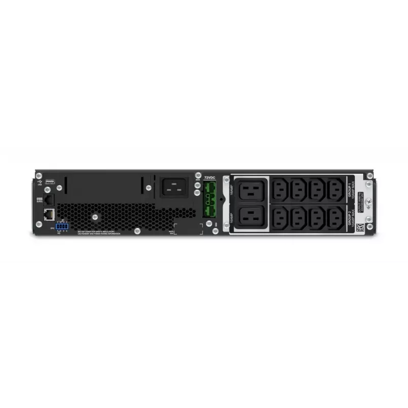 UPS APC Smart-UPS On-Line SRT3000RMXLI - 3000VA, 8x C13 e 2x C19, montagem em rack