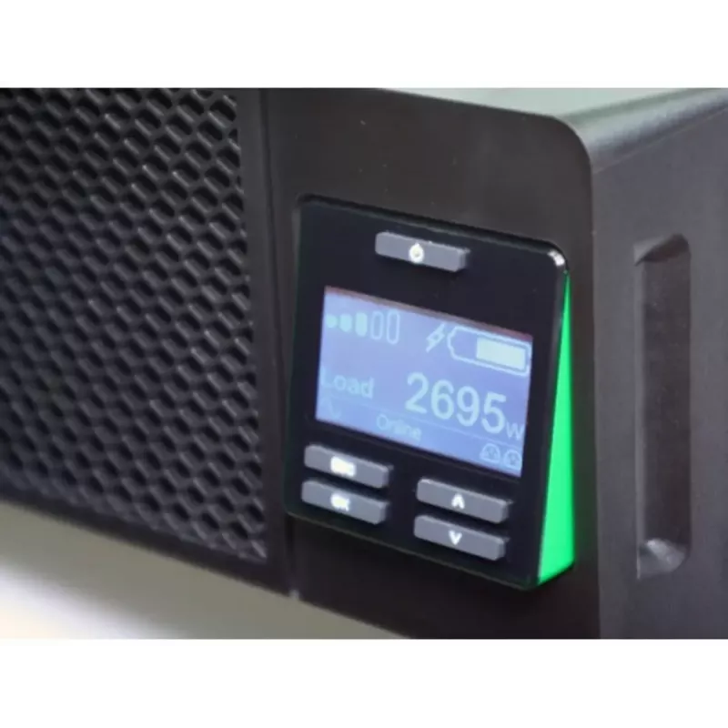 UPS APC Smart-UPS On-Line SRT2200RMXLI-NC - 2200VA, 8x C13 e 2x C19, montagem em rack, NMC