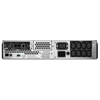 UPS APC Smart-UPS, Line Interactive, 2200VA, montagem em rack 2U, 230V, 8x saídas IEC C13+2x IEC C19, placa de rede, AVR, LCD