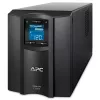UPS APC Smart-UPS C, Line Interactive, 1000VA, torre, 230V, 8x tomadas IEC C13, porta SmartConnect, comunicação USB e série, AVR, LCD gráfico