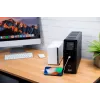 UPS APC Back-UPS Pro, 1200VA/720W, torre, 230V, 8x tomadas IEC C13, onda sinusoidal, AVR, ligações USB Type-A + C, LCD, bateria substituível pelo utilizador
