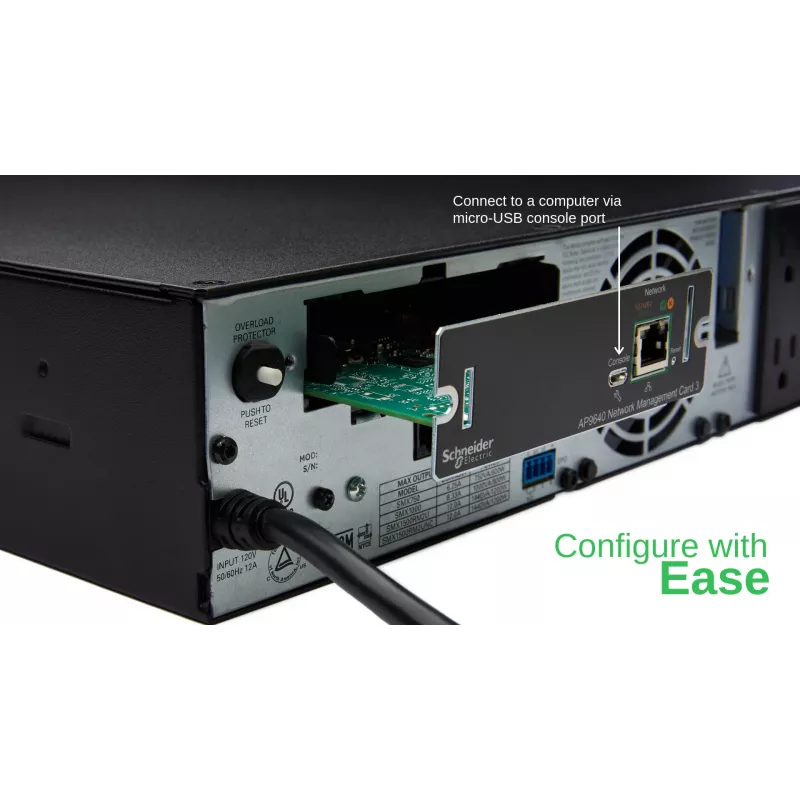 APC AP9640 placa de gestão de rede 3 (gen3)