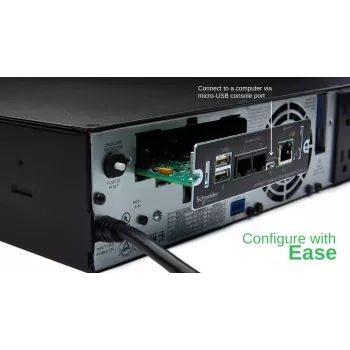 Placa de gestão de rede APC AP9641 Smart-UPS (gen3) com monitorização ambiental