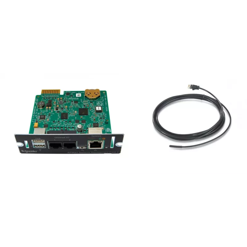 Placa de gestão de rede APC AP9641 Smart-UPS (gen3) com monitorização ambiental