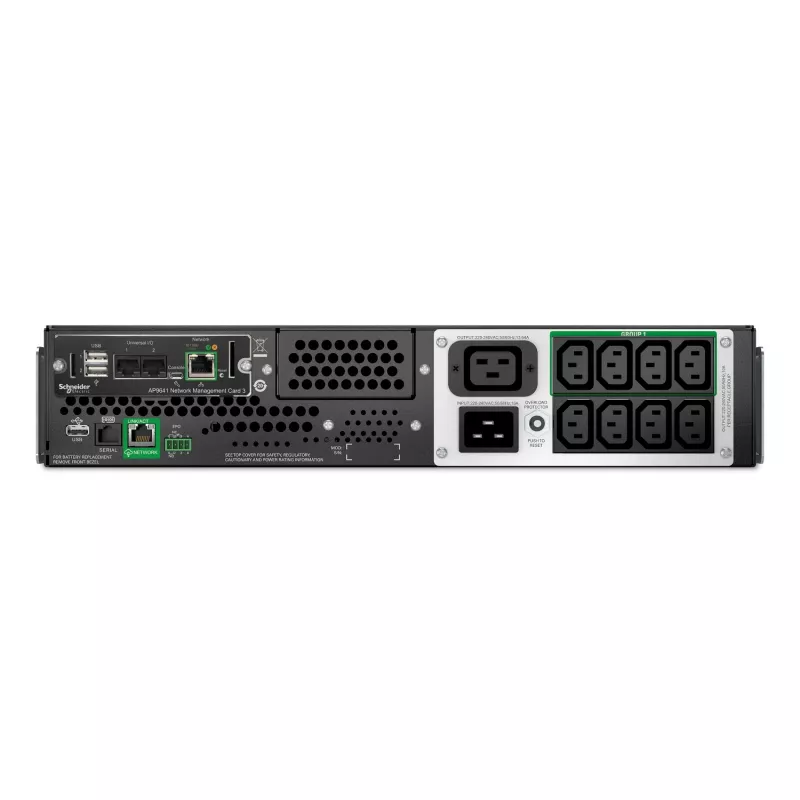 UPS APC Smart-UPS Li-ion SMTL3000RMI2UCNC - 8xC13 e 1xC19, montagem em rack 2U, SmartConnect, NMC, 3000VA