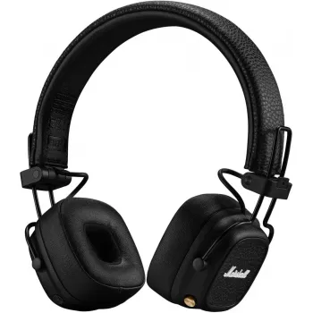 Auscultadores on-ear MARSHALL Major V Bluetooth preto — modelo on-ear sem fios com conectividade Bluetooth
