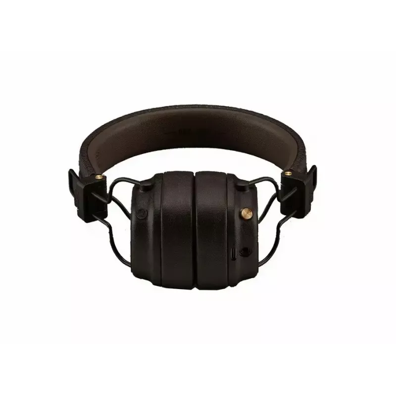 Auscultadores supra-auriculares Bluetooth Marshall Major V, Bluetooth 5.3, 100 h de bateria, 3,5 mm, 32 Ω, castanho