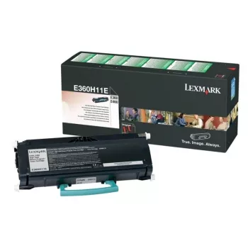 Toner Lexmark E360H11E 6000 páginas preto