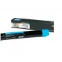 Cartucho de toner Lexmark C950X2CG 20000 páginas ciano