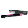 Cartucho de toner Lexmark C950X2MG, 15000 páginas, magenta
