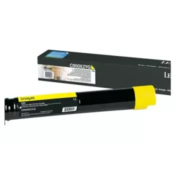 Cartucho de toner Lexmark C950X2YG 10.000 páginas amarelo