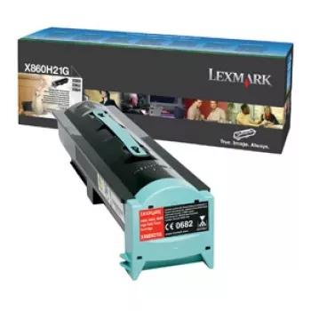 Cassete de toner Lexmark X860H21G 30000 páginas preto