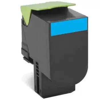 Toner Lexmark cartucho 802XCE ciano 3000 páginas