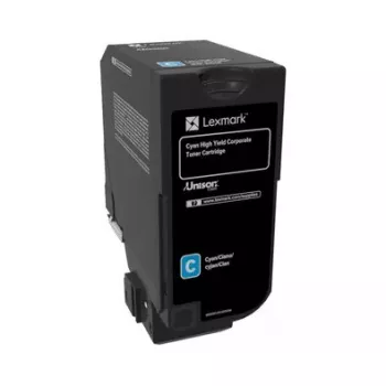 Toner Lexmark 25K Corporate Toner CX725 25000 páginas ciano