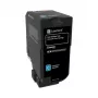 Lexmark 74C2SCE Corporate cartucho de toner, ciano, 7 000 páginas