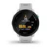 Smartwatch GARMIN Forerunner 55 — 42 mm relógio desportivo redondo, GPS/GLONASS/Galileo, 14 dias de bateria, 5 ATM, bracelete de silicone branco