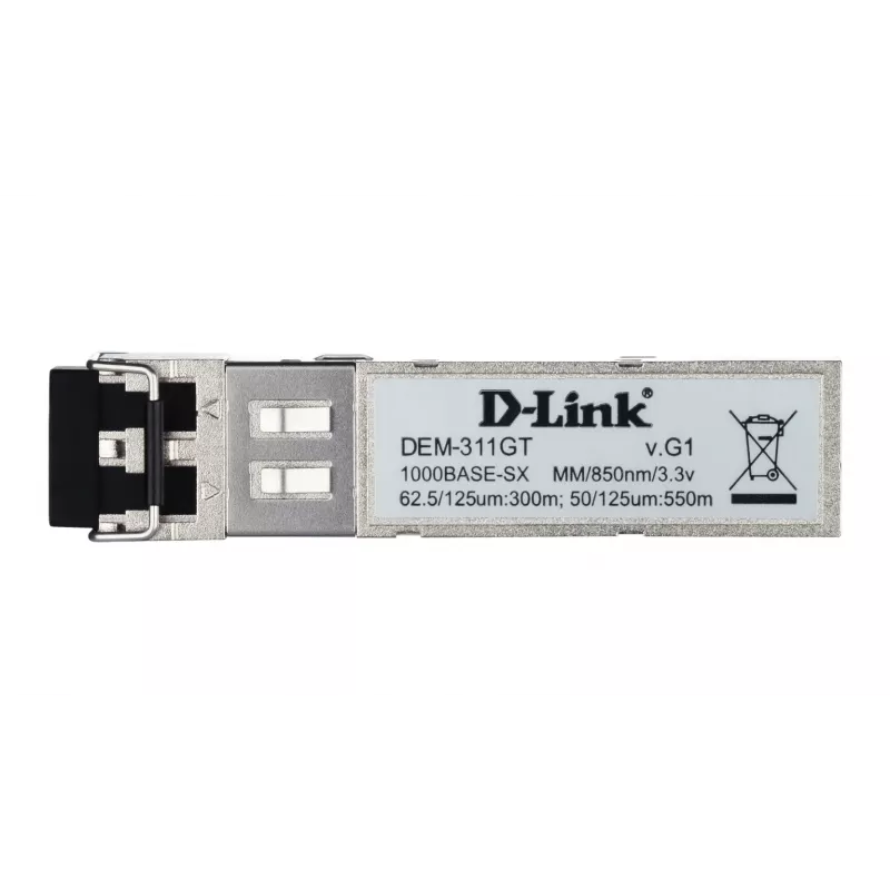 D-Link Mini-GBIC SFP 1 porta para 1000BaseSX, 550 m para todos