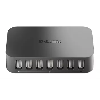 D-Link hub USB 2.0 Hi-Speed 7 portas